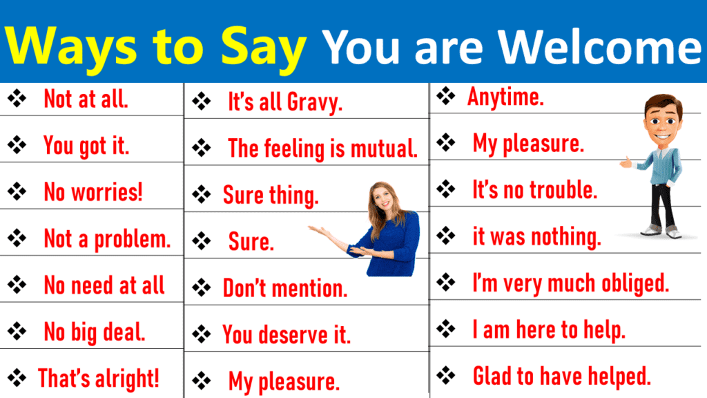 35 Different Ways to Say 