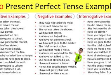 150 Past Perfect Tense Example Sentences - EasyEnglishPath