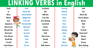 Mastering Linking Verbs in English : Rules and Examples