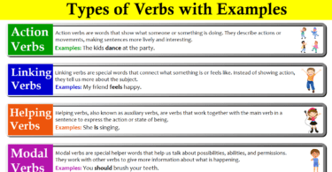 Comprehensive Guide to Types of Verbs in English