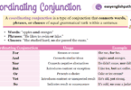 Coordinating Conjunctions Definition, Examples, and Usage