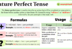 Future Perfect Tense :Definition and Usage