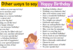 50 Different Ways to Say "Happy Birthday" in English