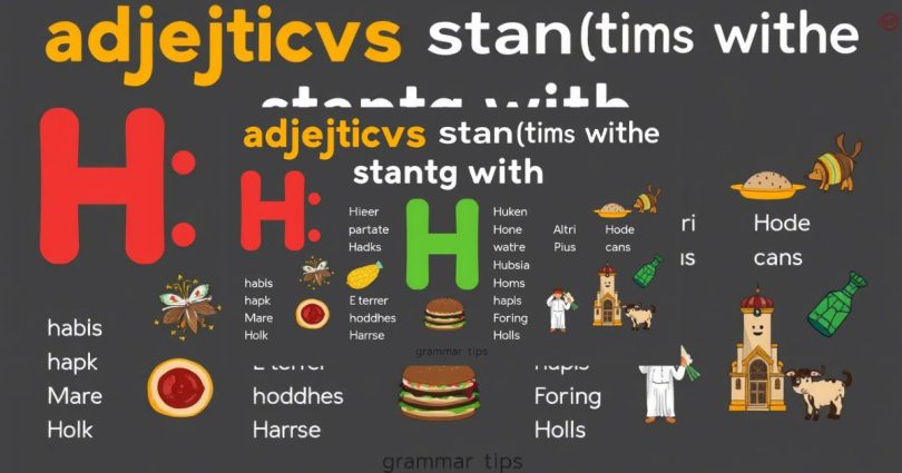 Adjectives Start with H