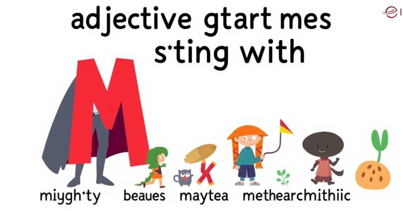 Adjectives Start with M