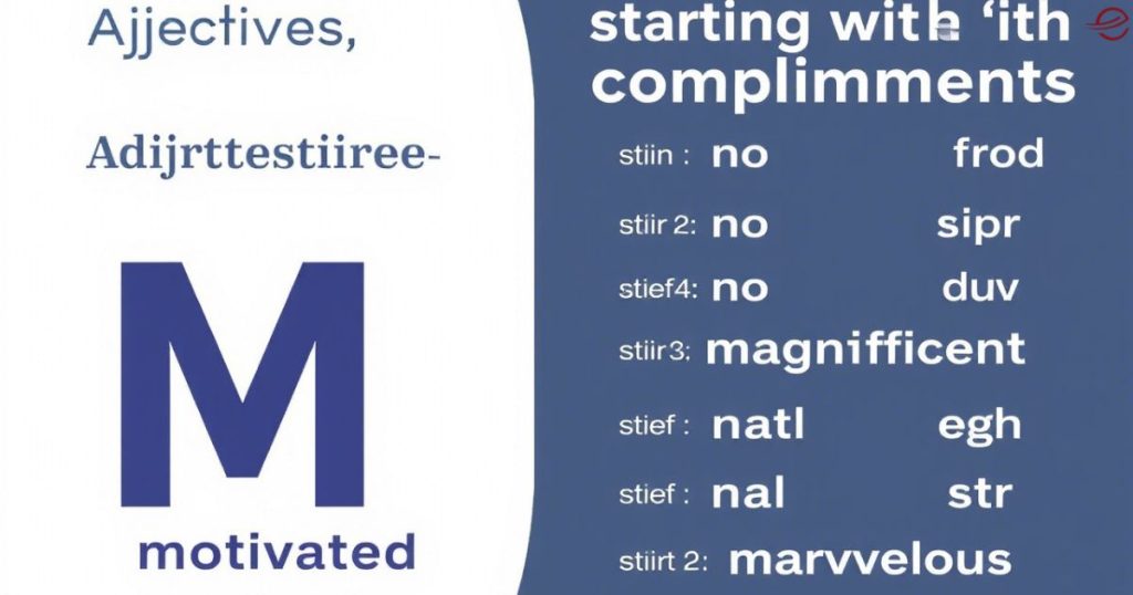 Compliments Adjectives That Start With M